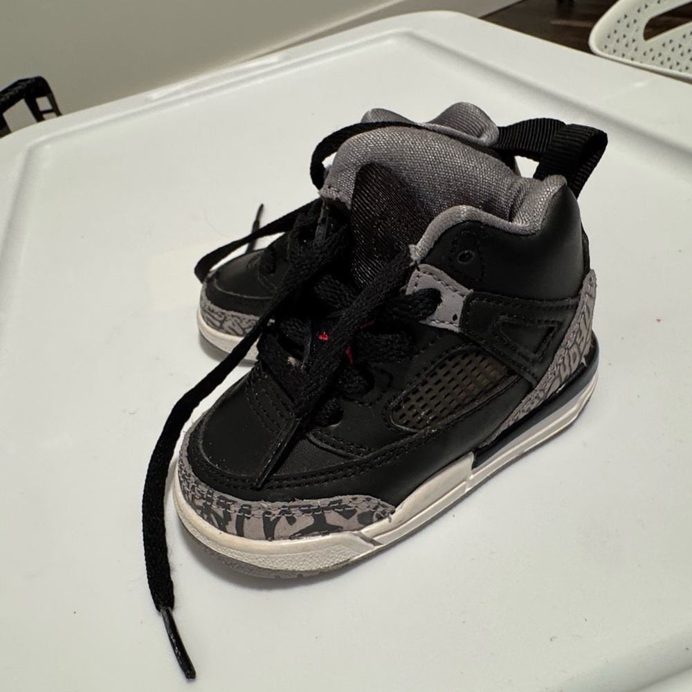 Nike Air Jordan Spizike TD Shoes Black Toddler 4c